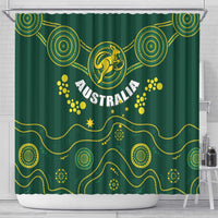 Australia 2024 Rugby Shower Curtain Go Wallabies