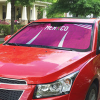 Mexico 2026 Football Pink Auto Sun Shade Golden Eagle Victory