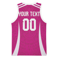 Custom Mexico 2026 Football Pink Basketball Jersey Golden Eagle Victory