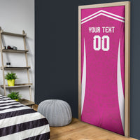 Custom Mexico 2026 Football Pink Door Cover Golden Eagle Victory