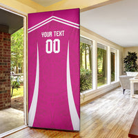 Custom Mexico 2026 Football Pink Door Cover Golden Eagle Victory
