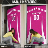 Custom Mexico 2026 Football Pink Door Cover Golden Eagle Victory
