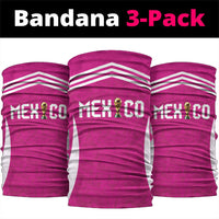 Mexico 2026 Football Pink Neck Gaiter Golden Eagle Victory