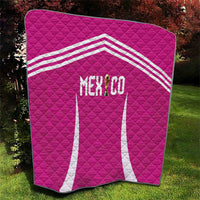 Mexico 2026 Football Pink Quilt Golden Eagle Victory