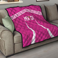 Mexico 2026 Football Pink Quilt Golden Eagle Victory