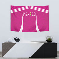 Mexico 2026 Football Pink Tapestry Golden Eagle Victory