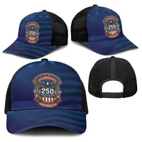 USA 250 Years Of Freedom Baseball Net Cap Happy Independence Day 2026