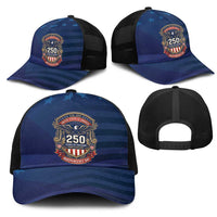 USA 250 Years Of Freedom Mesh Trucker Cap Happy Independence Day 2026