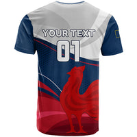 Custom France Rugby T Shirt XV de France 2023 World Cup - Wonder Print Shop