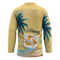 Anguilla AI Tropical Flowers Hockey Jersey - Wonder Print Shop