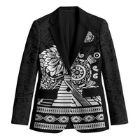 Mexican Aztec Pyramid Blazer Aztec Pattern - Wonder Print Shop