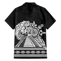 Mexican Aztec Pyramid Hawaiian Shirt Aztec Pattern - Wonder Print Shop