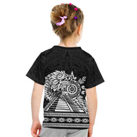 Mexican Aztec Pyramid Kid T Shirt Aztec Pattern - Wonder Print Shop