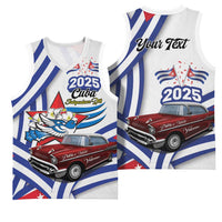 Personalized Cuba 2025 Independence Day Basketball Jersey The Beauty Of Classic Car - Wonder Print Shop