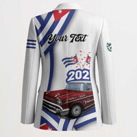 Personalized Cuba 2025 Independence Day Blazer The Beauty Of Classic Car - Wonder Print Shop
