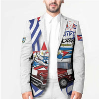 Personalized Cuba 2025 Independence Day Blazer The Beauty Of Classic Car - Wonder Print Shop