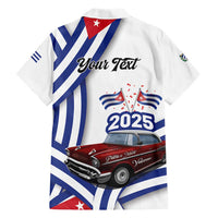 Personalized Cuba 2025 Independence Day Hawaiian Shirt The Beauty Of Classic Car - Wonder Print Shop