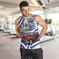 Personalized Cuba 2025 Independence Day Men Tank Top The Beauty Of Classic Car - Wonder Print Shop