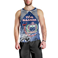 Custom Samoa Rugby Men Tank Top Toa Samoa Myriad Patterns - Wonder Print Shop