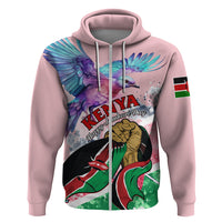Personalised Kenya Independence Day Hoodie The Lilac Breasted Roller Unique Version - Wonder Print Shop