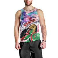 Personalised Kenya Independence Day Men Tank Top The Lilac Breasted Roller Unique Version - Wonder Print Shop