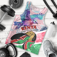 Personalised Kenya Independence Day Men Tank Top The Lilac Breasted Roller Unique Version - Wonder Print Shop