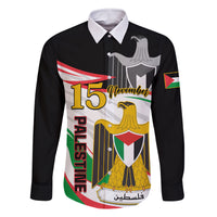 Personalised Palestine Independence Day Family Matching Summer Maxi Dress and Hawaiian Shirt Palestinian Coat Of Arms Special Version - Wonder Print Shop