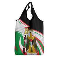 Personalised Palestine Independence Day Grocery Bag Palestinian Coat Of Arms Special Version