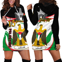 Personalised Palestine Independence Day Hoodie Dress Palestinian Coat Of Arms Special Version - Wonder Print Shop