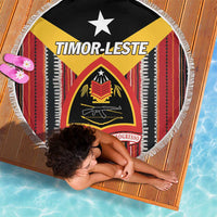 East Timor Beach Blanket Timor-Leste Tais Pattern - Wonder Print Shop