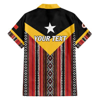 Personalized East Timor Family Matching Puletasi and Hawaiian Shirt Timor-Leste Tais Pattern - Wonder Print Shop