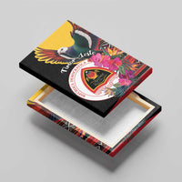 Timor-Leste Canvas Wall Art Timor Imperial Pigeon Hibiscus - Wonder Print Shop