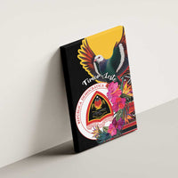 Timor-Leste Canvas Wall Art Timor Imperial Pigeon Hibiscus - Wonder Print Shop