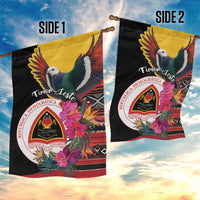 Timor-Leste Garden Flag Timor Imperial Pigeon Hibiscus - Wonder Print Shop