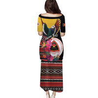 Personalized Timor-Leste Puletasi Timor Imperial Pigeon Hibiscus - Wonder Print Shop