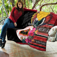 Timor-Leste Quilt Timor Imperial Pigeon Hibiscus - Wonder Print Shop