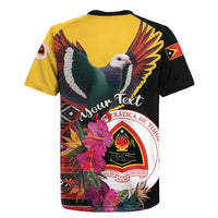 Personalized Timor-Leste Rugby Jersey Timor Imperial Pigeon Hibiscus - Wonder Print Shop