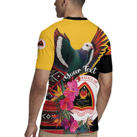 Personalized Timor-Leste Rugby Jersey Timor Imperial Pigeon Hibiscus - Wonder Print Shop