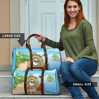 Hawaii Golf Christmas Travel Bag Mele Kalikimaka Funny Golfer Santa - Wonder Print Shop