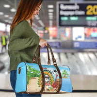 Hawaii Golf Christmas Travel Bag Mele Kalikimaka Funny Golfer Santa - Wonder Print Shop