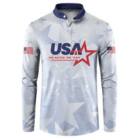 Custom USA Soccer Team 2026 Button Sweatshirt One Nation One Team - Wonder Print Shop