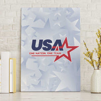 USA Soccer Team 2026 Canvas Wall Art One Nation One Team - Wonder Print Shop