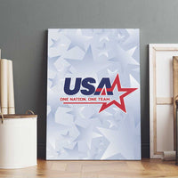 USA Soccer Team 2026 Canvas Wall Art One Nation One Team - Wonder Print Shop