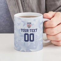 Custom USA Soccer Team 2026 Ceramic Mug One Nation One Team - Wonder Print Shop