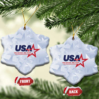 USA Soccer Team 2026 Ceramic Ornament One Nation One Team - Wonder Print Shop