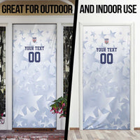 Custom USA Soccer Team 2026 Door Cover One Nation One Team - Wonder Print Shop