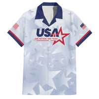 Custom USA Soccer Team 2026 Family Matching Long Sleeve Bodycon Dress and Hawaiian Shirt One Nation One Team - Wonder Print Shop
