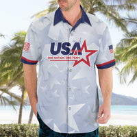 Custom USA Soccer Team 2026 Hawaiian Shirt One Nation One Team - Wonder Print Shop