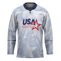 Custom USA Soccer Team 2026 Hockey Jersey One Nation One Team - Wonder Print Shop