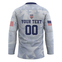 Custom USA Soccer Team 2026 Hockey Jersey One Nation One Team - Wonder Print Shop